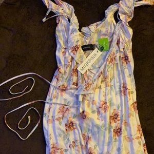 MinkPink and Planet Blue wrap dress